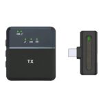SX8 TYPE-C SINGLE PROFESSIONAL LAVALIER WIRELESS MICROPHONE FOR INTERVIEW, VLOG, LIVE MIC NOISE REDUCTION