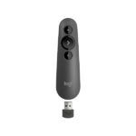 Logitech R500 Laser Presentation Remote Clicker With Dual Connectivity Bluetooth Or USB For Powerpoint, Keynote, Google Slides, Wireless Presenter