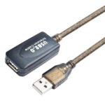 USB EXTENSION MALE TO FEMALE 2.0 WITH IC (IMPORTED CABLE) 5M