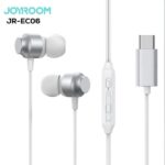 JOYROOM-EC06 TYPE-C Series In-Ear Metal Wired Earbuds Black