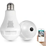 Ip Wireless Panoramic Bulb Camera