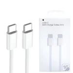 Iphone 16 Pro Max 60w Type C to C Fast Charging Nylon Cable 1m
