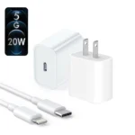 Iphone Usb-C 20w Power Adapter Charger 2 Pin(US Pin) with Cable