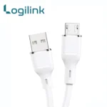 Logilink USB to Micro Silicone Fast Charging Data Cable