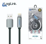 Logilink Usb to Lightning Nylon Fast Charging Data Cable - Image 3