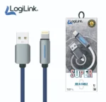 Logilink Usb to Lightning Nylon Fast Charging Data Cable - Image 4