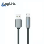 Logilink Usb to Micro Nylon Fast Charging Data Cable - Image 3