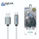 Logilink Usb to Type C Nylon Fast Charging Data Cable