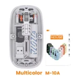 New Transparent M-10a Rechargeable Mouse