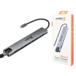 SPEED-X (SP-TC1001) 10 in 1 MULTI PORT Type C HDMI 4K CONVERTER