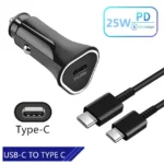 Samsung Car Charger 25w Fast Charging 3.0 with Type C Cable