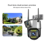 Speed-X (Spz-702) 2 Lens Wifi Outdoor Camera