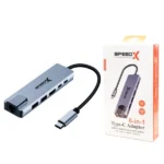 Speed-x (SP-TC601) 6 In 1 Multi-port Type C 4k Hdmi Usb 3.0 Converter
