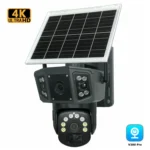 Speedx Ca-Wc013 Solar Outdoor 8mp Dual Lens Camera