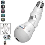 WiFi Flexible Light Bulb Camera 1080P HD Wireless