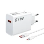 Xiaomi 67w Fast Quick Charger with Cable