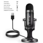 Jmary Mc-Pw8 Professional Usb Microphone For Podcasting With Noise Reduction