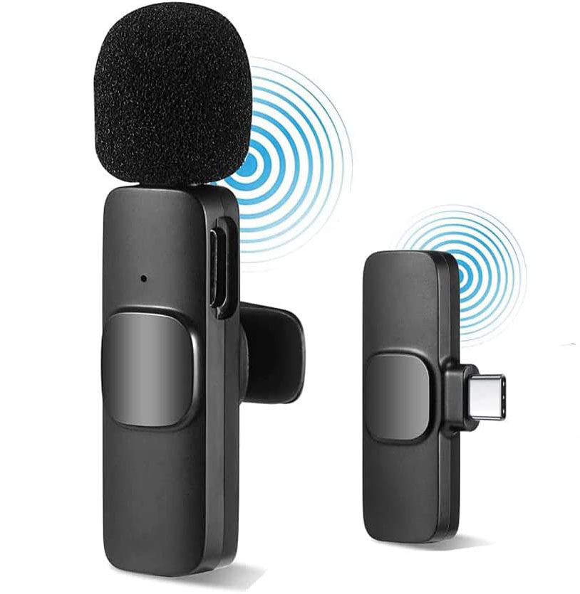 K8 Collar Wireless Microphone Type C Supported - Image 1