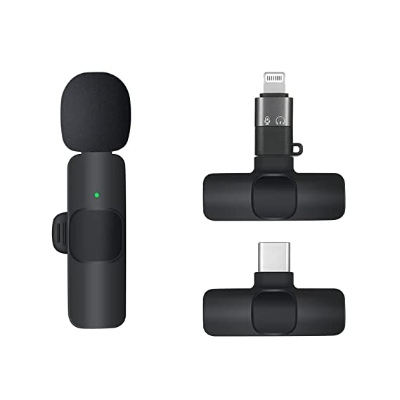 K9 Collar Wireless Microphone IPhone/Android & Type C Supported Wireless Microphone - Image 1