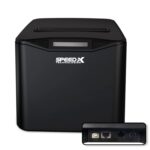 Speed-X SP-210UL 80mm thermal receipt printer USB LAN auto cutter Pakistan | 220mm/s POS Printer - Image 2