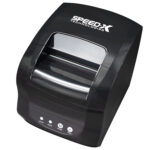 Speed-X SP-650UL 3 Inch Thermal Receipt And Label Printer With Usb+Lan Interfac,127mm/S Printing Speed Black Colour