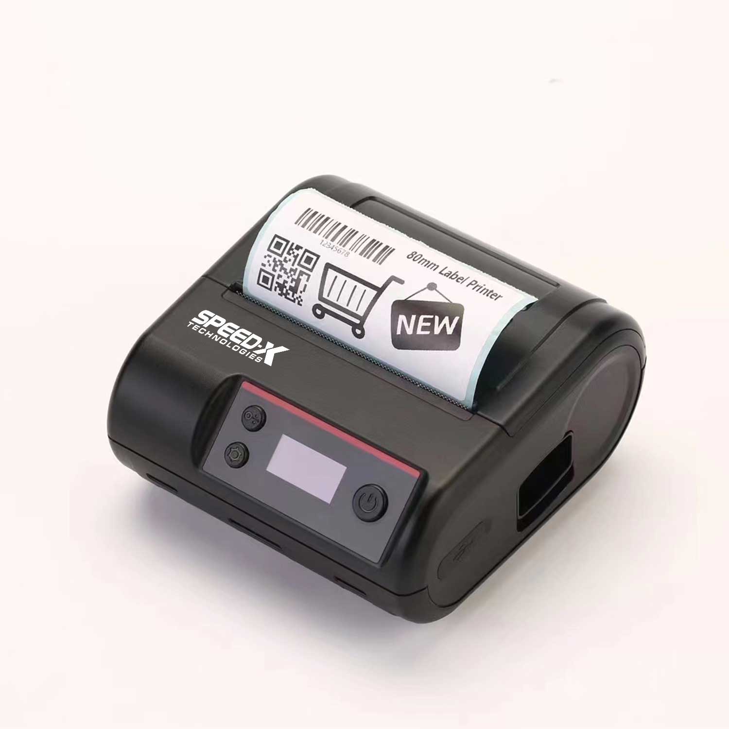 SPEED-X SP-L610BT PORTABLE THERMAL PRINTER LABEL & RECEIPT 2 IN 1 80MM WITH USB+BLUETOOTH INTERFACE - Image 1