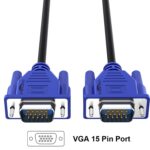 VGA CABLE MALE TO MALE 1.5M BLUE